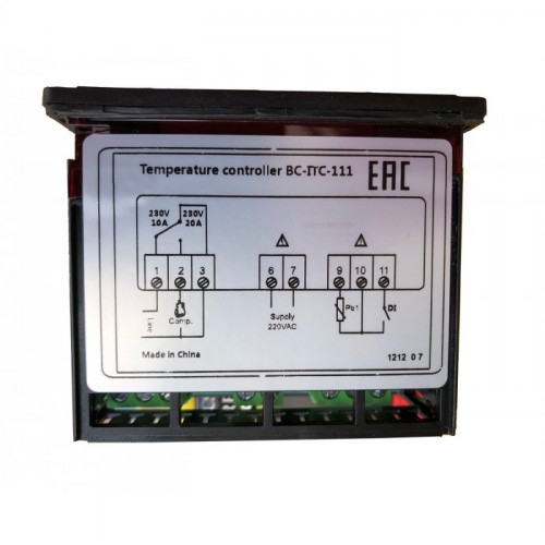 Программируемый контроллер 1 датчик 220V Becool BC-ITC-111